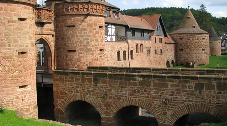 Büdingen Altdtadt Schloss historisch
